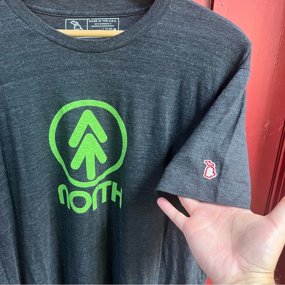 Michigan Tee! Never worn and made in the USA! Check out the logo in the sleeve!! - Picture 7 of 8